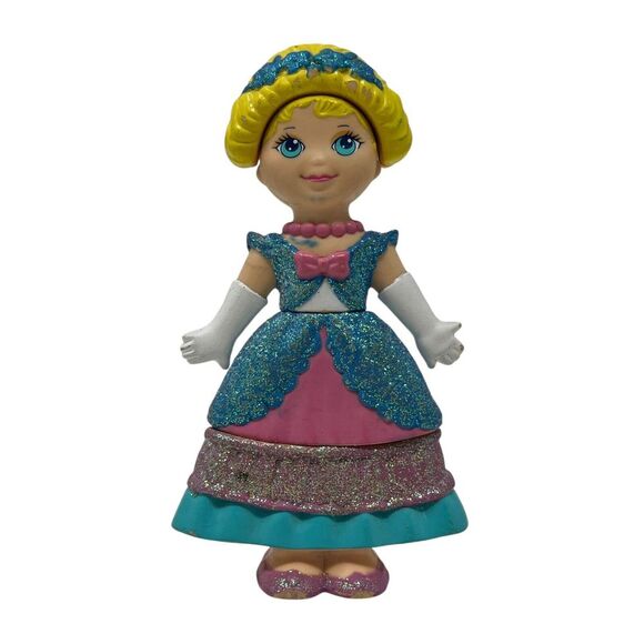 Other - FLIP N FANCY doll DESIREE twisting figure girl 1991 Playskool orange blond spark